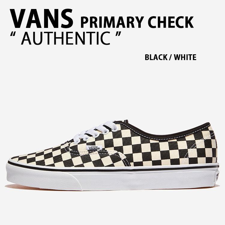 VANS（ヴァンズ） バンズ スニーカー AUTHENTIC PRIMARY CHECK