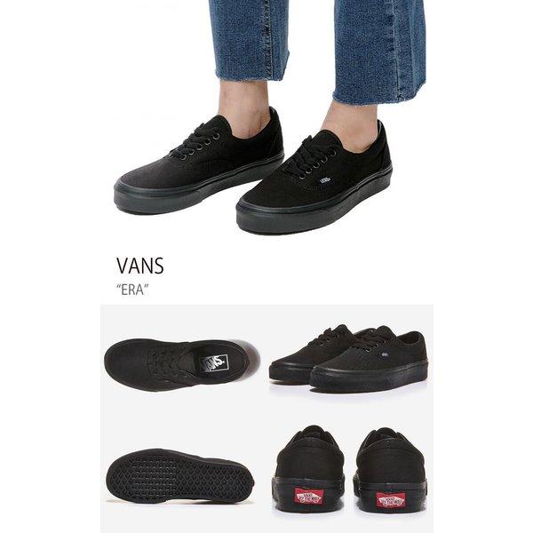 ERA（VANS） VANS バンズ スニーカー ERA BLACK エラ ブラック