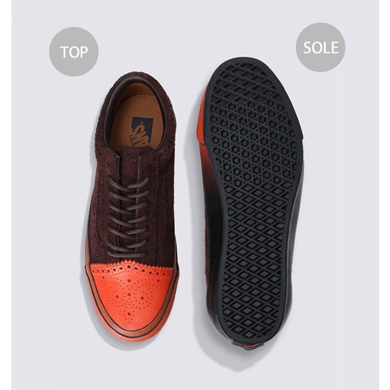 VANS（ヴァンズ） バンズ スニーカー OLD SKOOL BROGUE LX COFFEE BEAN
