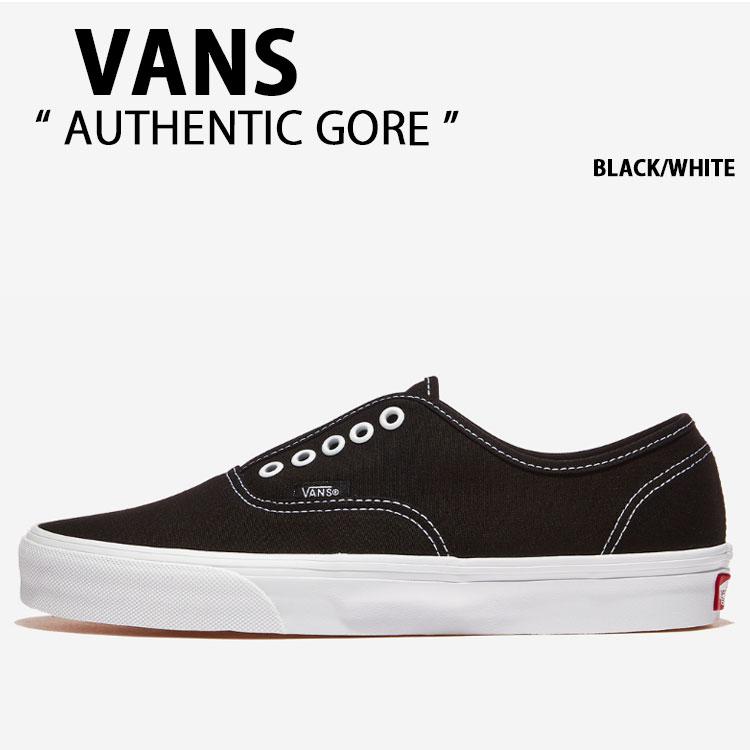 VANS（ヴァンズ） バンズ スニーカー AUTHENTIC GORE DEEP BLACK WHITE