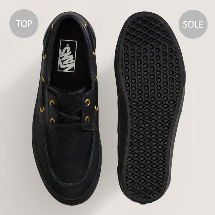 VANS（ヴァンズ） バンズ スニーカー 2-EYELET BOAT SHOE LEATHER