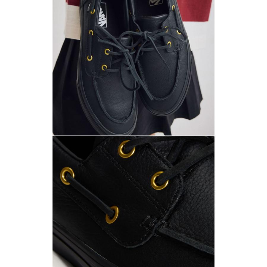 VANS（ヴァンズ） バンズ スニーカー 2-EYELET BOAT SHOE LEATHER
