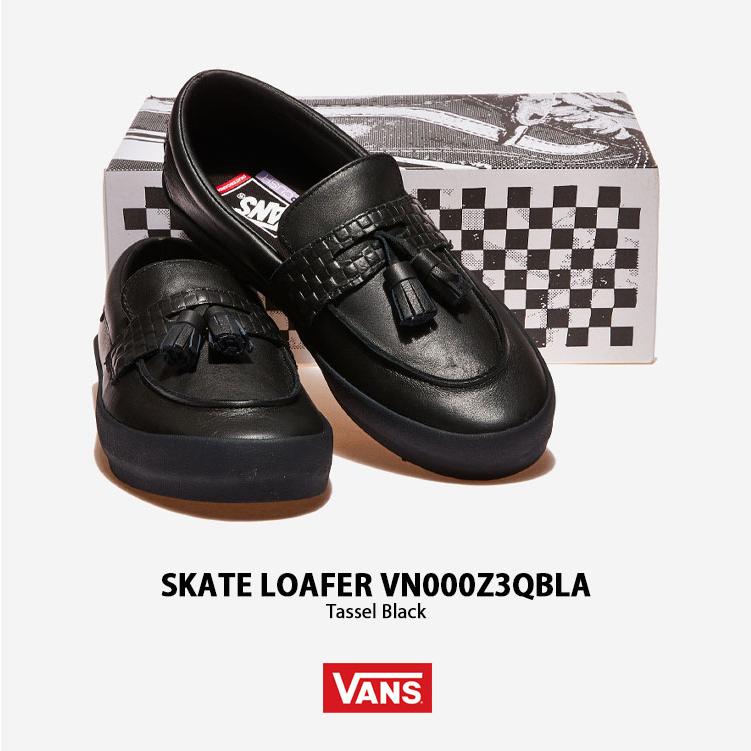 VANS（ヴァンズ） バンズ ローファー SKATE LOAFER VN000Z3QBLA BLACK