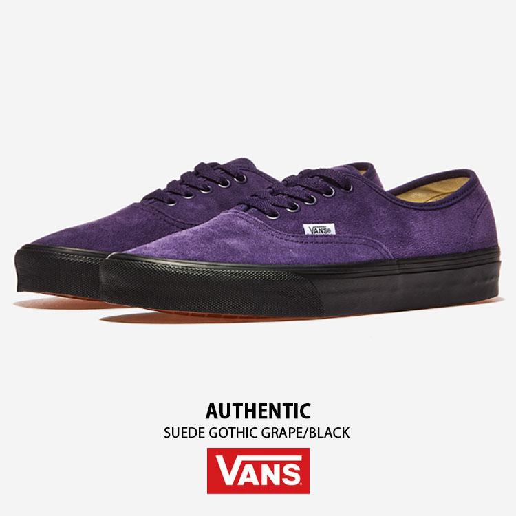 VANS（ヴァンズ） バンズ スニーカー AUTHENTIC SUEDE GOTHIC GRAPE