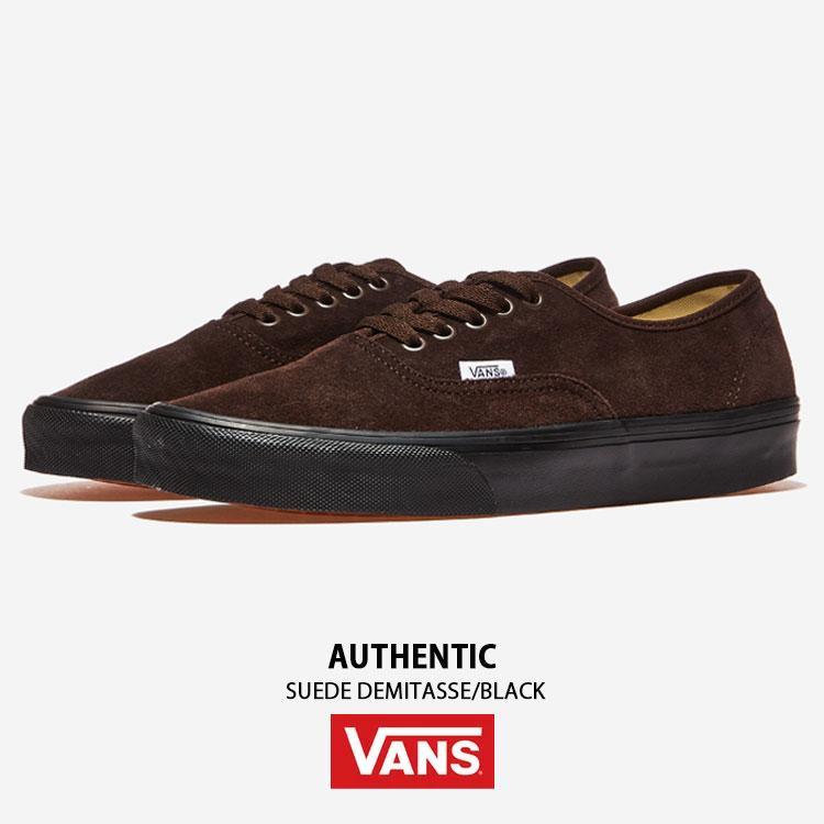 VANS（ヴァンズ） バンズ スニーカー AUTHENTIC SUEDE DEMITASSE BLACK