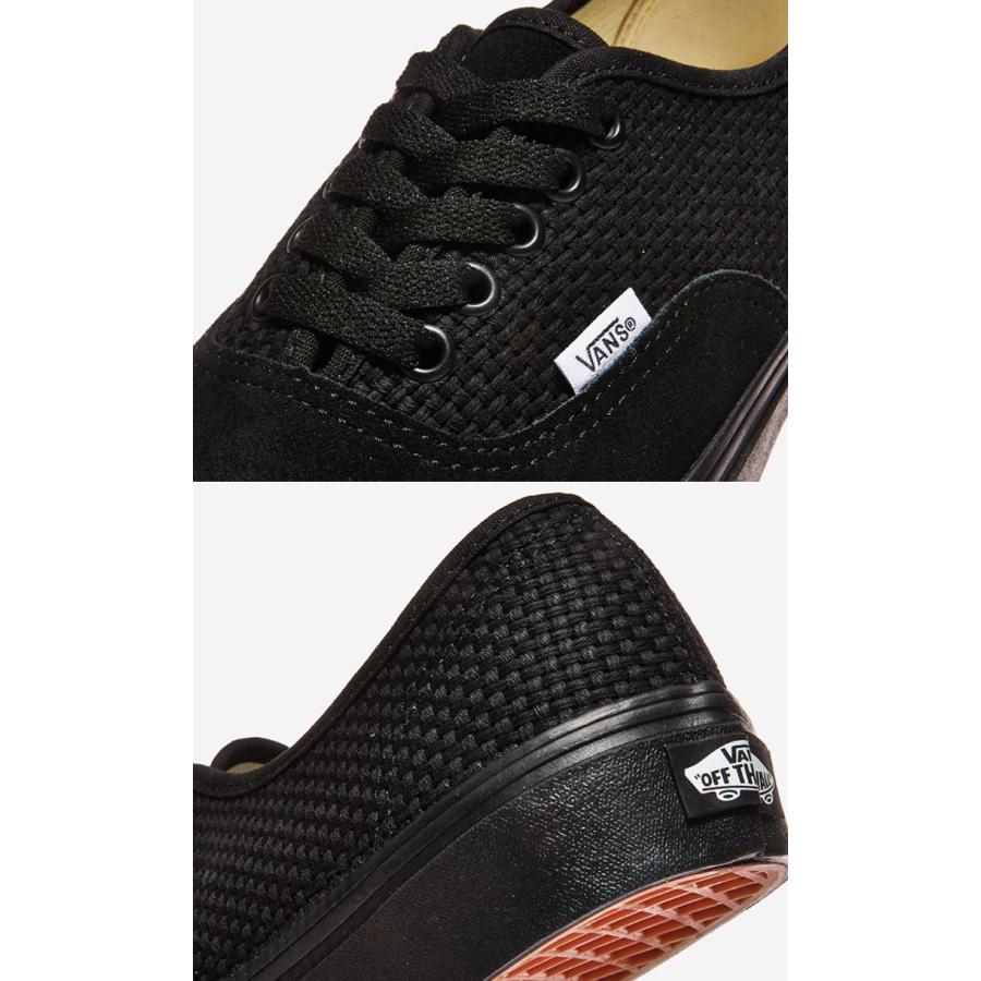 VANS（ヴァンズ） バンズ スニーカー AUTHENTIC KNIT BLACK BLACK
