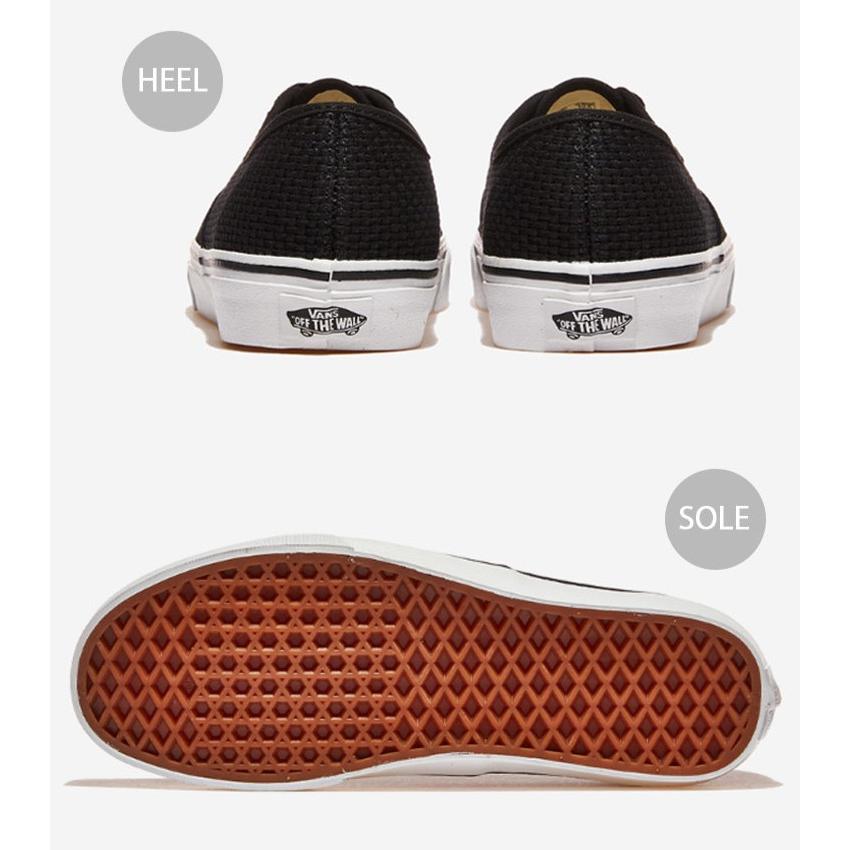 VANS（ヴァンズ） バンズ スニーカー AUTHENTIC KNIT BLACK TRUE WHITE
