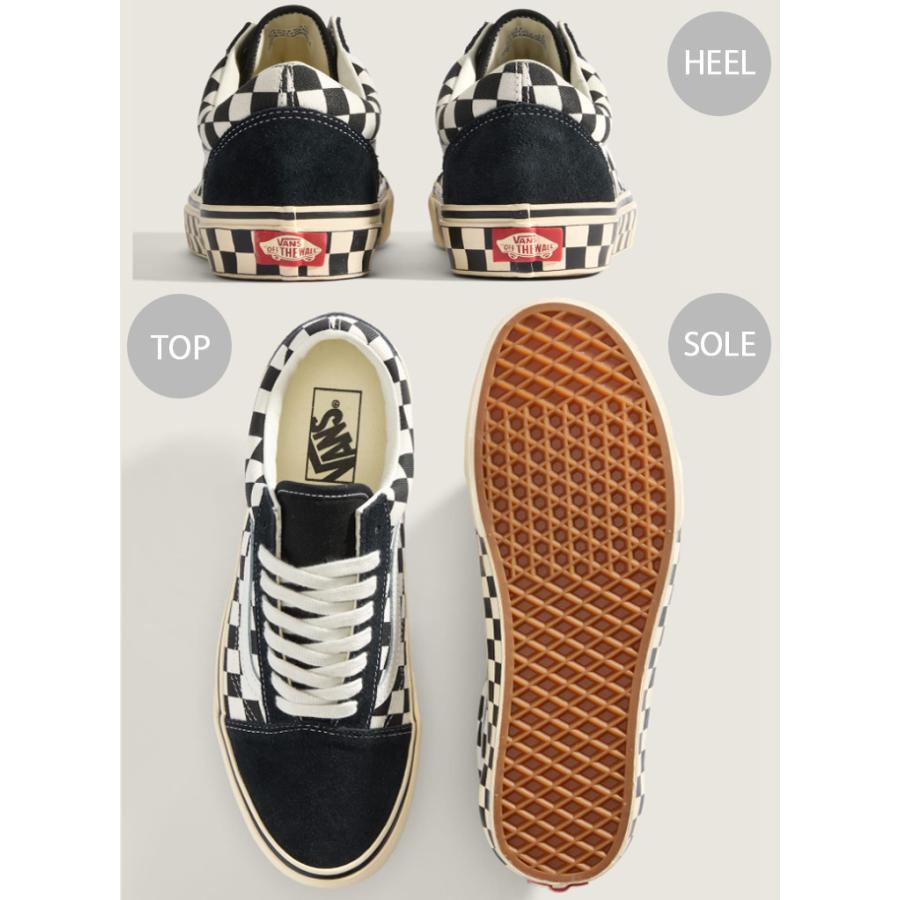 VANS（ヴァンズ） バンズ スニーカー OLD SKOOL CHECKERBOARD BLACK