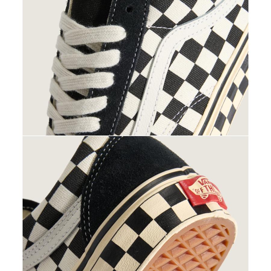 VANS（ヴァンズ） バンズ スニーカー OLD SKOOL CHECKERBOARD BLACK
