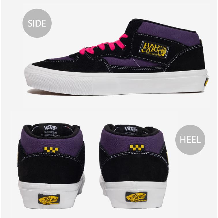 VANS バンズ スニーカー SKATE HALF CAB BLACK PURPLE VANS バンズ スニーカー SKATE HALF CAB BLACK PURPLE