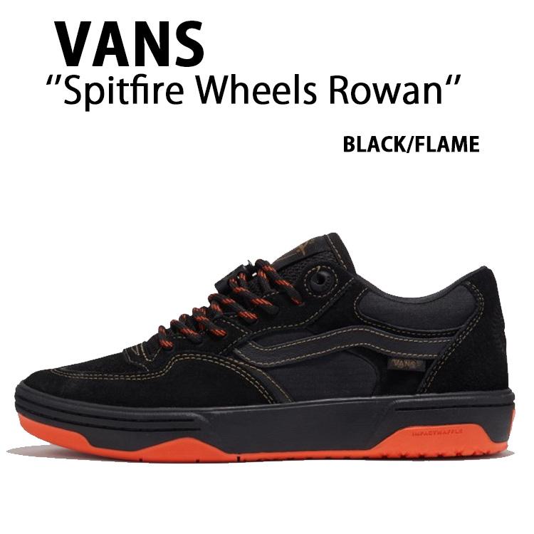 VANS バンズ スニーカー Spitfire Wheels Rowan スピットファイアホイール ローワン シューズ BLACK WHITE ORANGE VANS（ヴァンズ） バンズ スニーカー Spitfire Wheels Rowan