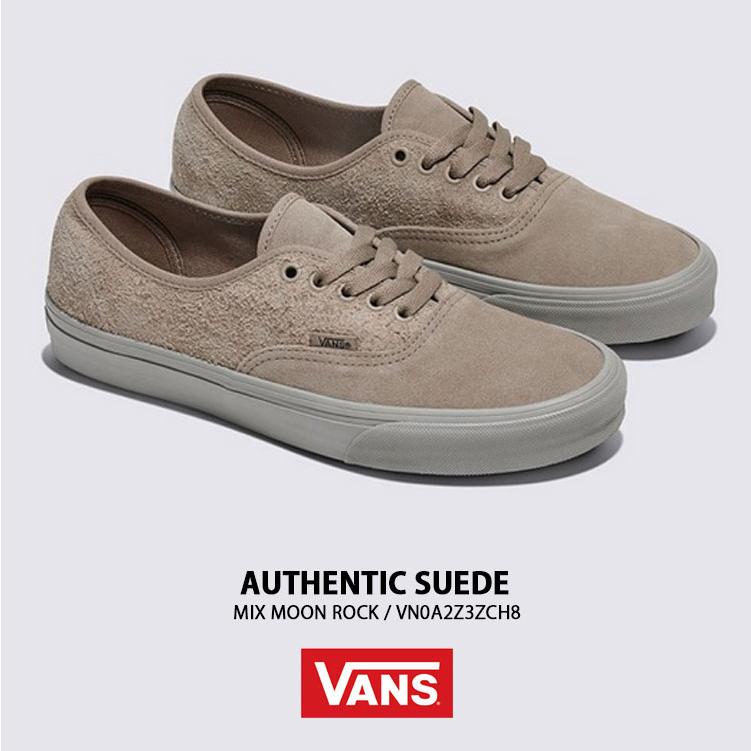 【VANS】 ヴァンズ AUTHENTIC Suede Mix ROCK 国内発送 VANS バンズ スニーカー AUTHENTIC SUEDE MIX MOON ROCK