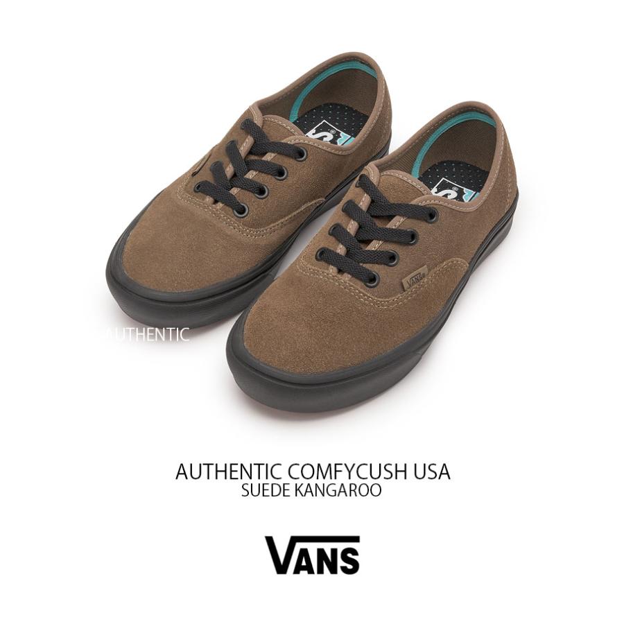 VANS バンズ スニーカー AUTHENTIC COMFYCUSH SUEDE KANGAROO USA シューズ オーセンティック コンフィークッシュ スエード カンガルー VN0A4BVVBYW｜a-dot｜03