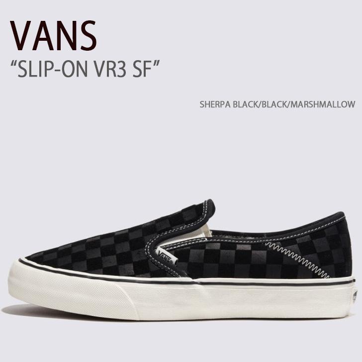VANS（ヴァンズ） バンズ スニーカー SLIP-ON VR3 SF SHERPA BLACK