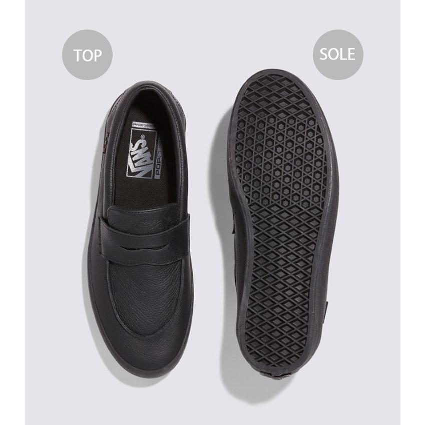 VANS バンズ ローファー SKATE LOAFER スケートローファー BLACK VANS バンズ ローファー SKATE LOAFER スケートローファー BLACK