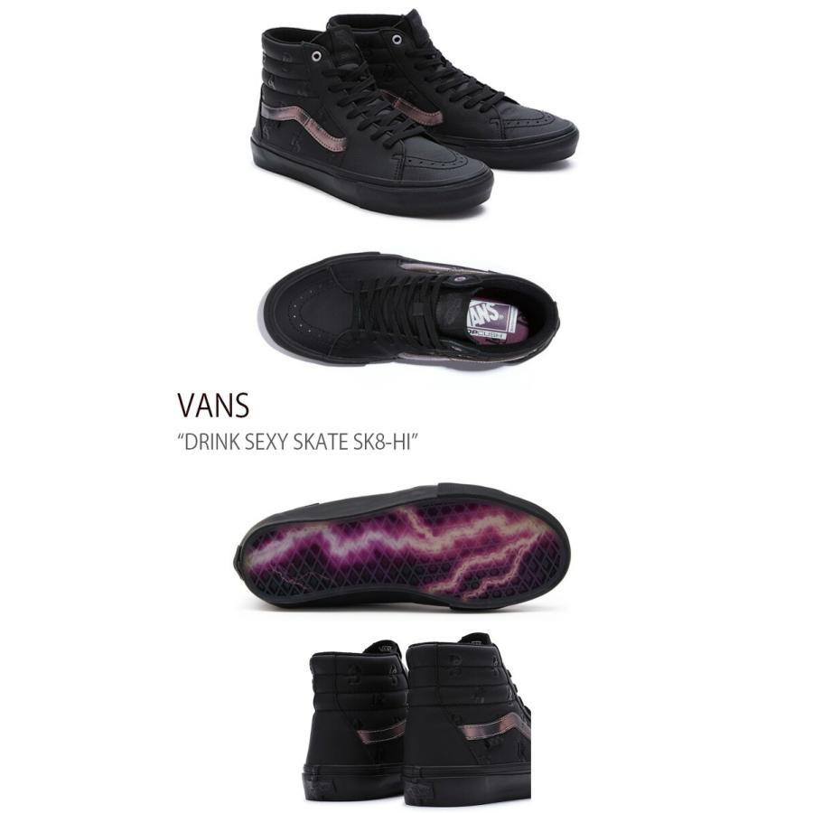 VANS（ヴァンズ） バンズ スニーカー DRINK SEXY SK8-HI BLACK PINK
