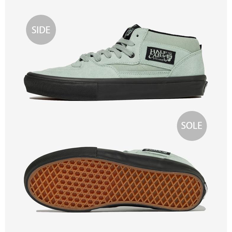 VANS バンズ スニーカー SKATE HALF CAB VN0A5FCDEMW シューズ スケート ハーフキャブ スケボーシューズ スエード GRAY OLIVE VANS（ヴァンズ） バンズ スニーカー SKATE HALF CAB VN0A5FCDEMW