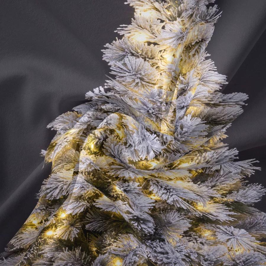 クリスマス タペストリー 雪 ホワイトクリスマス スノー 壁掛け クリスマスツリー ホワイトツリー パーティ インスタ映え | ブランド登録なし | 08