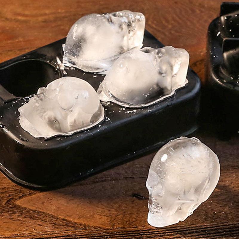 スカル型アイス製氷トレー スカル 骸骨 アイス 氷 アイスキューブ