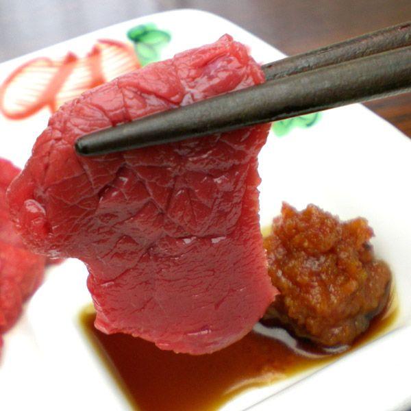 会津産 馬刺し（ヒレ） 200g 3〜4人前 |  | 01