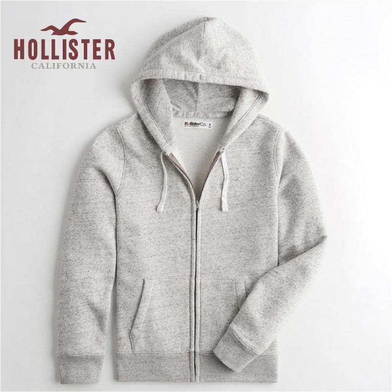 Hollister ホリスター パーカー メンズ フルジップーフーディー グレー 322 222 0728 112 A Free 通販 Yahoo ショッピング