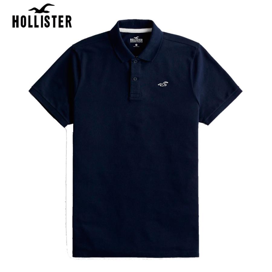 ホリスター Hollister メンズ ポロシャツ 半袖 ストレッチポロ ネイビー Ho 1023 324 224 0307 0 A Free 通販 Yahoo ショッピング