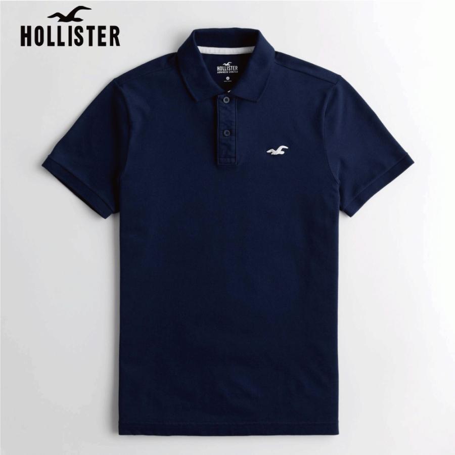 ホリスター HOLLISTER ストレッチ半袖ポロシャツ サイズS - ポロシャツ