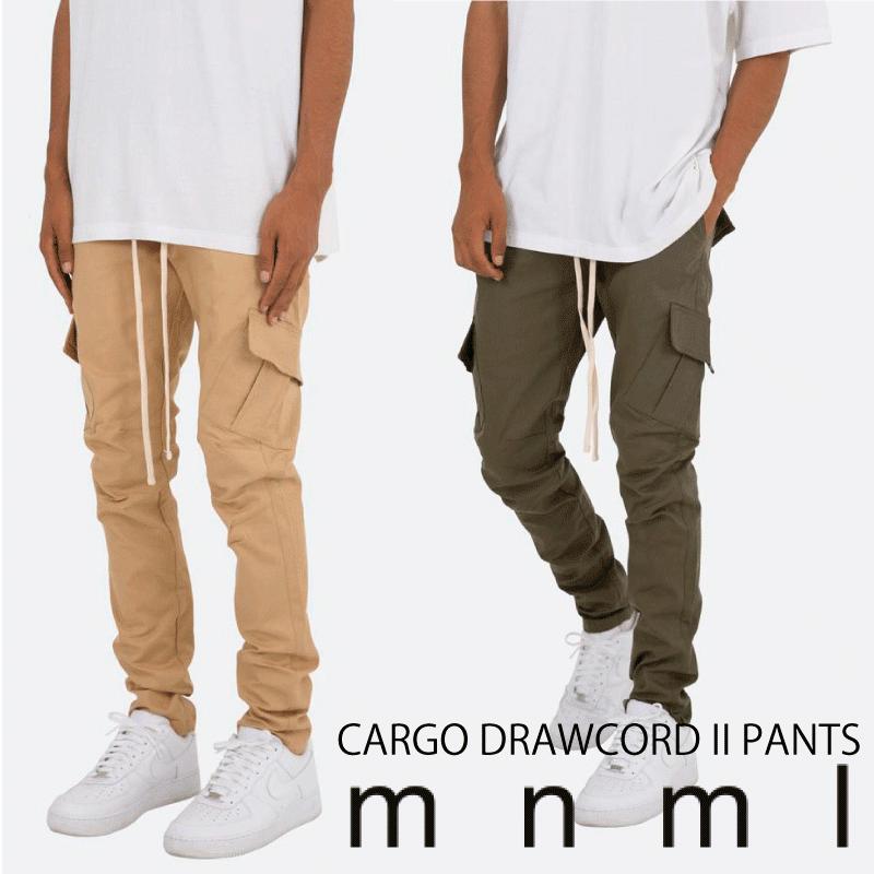 mnml ミニマル CARGO DRAWCORD II PANTS メンズ レディース mnml ミニマル CARGO DRAWCORD II PANTS メンズ レディース
