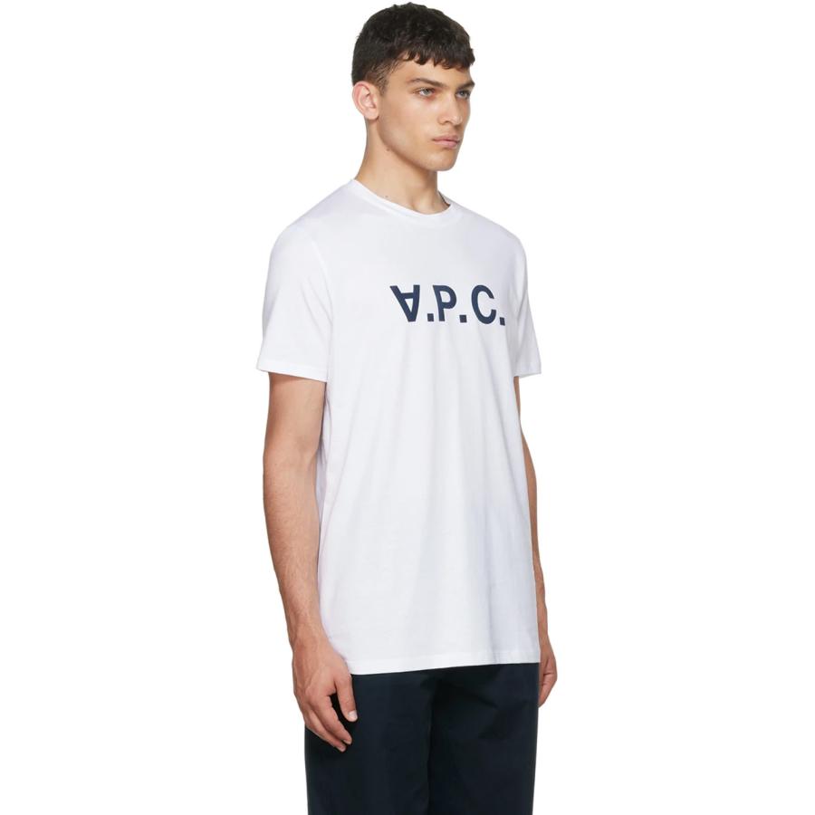 APC アーペーセー A.P.C. メンズ Tシャツ 半袖 APC コットン ロゴT