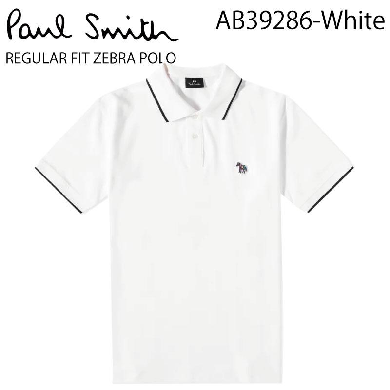 ポールスミス PAUL SMITH メンズ ポロシャツ 半袖 REGULAR FIT ZEBRA POLO レギュラーフィットジブラポロ