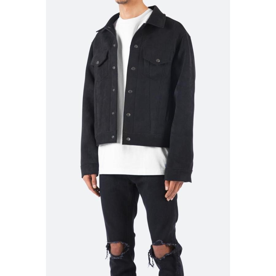 mnml ミニマル メンズアウター ジャケット SUEDE TRUCKER スエード  