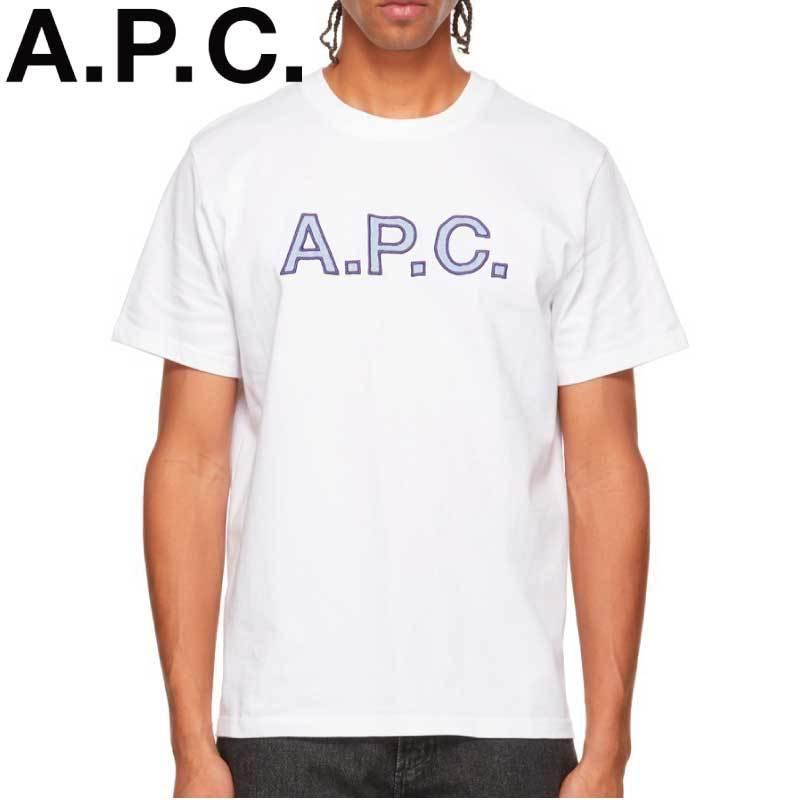 APC アーペーセー A.P.C. メンズ Tシャツ コットン ジャージ 半袖 