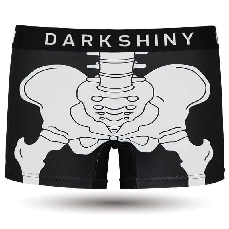 ボクサーパンツ メンズ ダークシャイニー DARKHINY Men's Mico Boxerpants - Skeleton スケルトン｜a-freeshop｜02