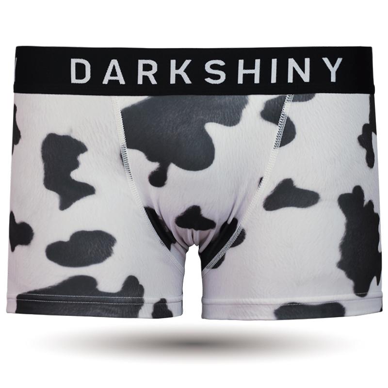 週末セール DARKHINY  ボクサーパンツ メンズ ダークシャイニー Men's Mico Boxerpants -COW PRINT｜a-freeshop｜02