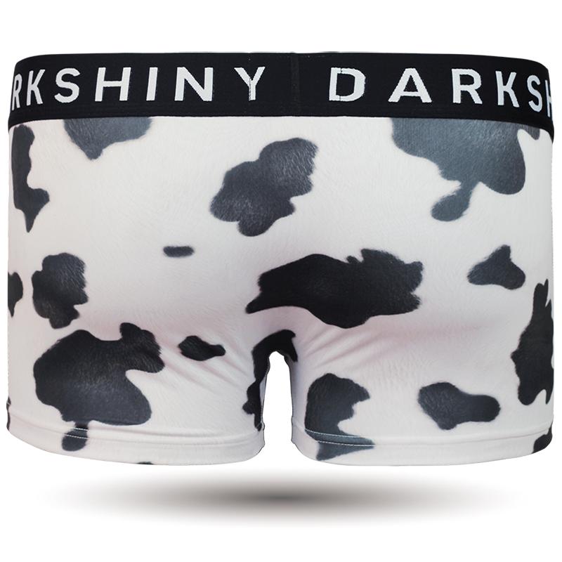 週末セール DARKHINY  ボクサーパンツ メンズ ダークシャイニー Men's Mico Boxerpants -COW PRINT｜a-freeshop｜03