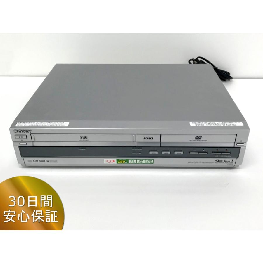 SONY 完全動作品 RDR-VH95 HDD搭載VHSビデオ一体型DVDレコーダー SONY 完全動作品 RDR-VH95 HDD搭載VHSビデオ一体型DVDレコーダー