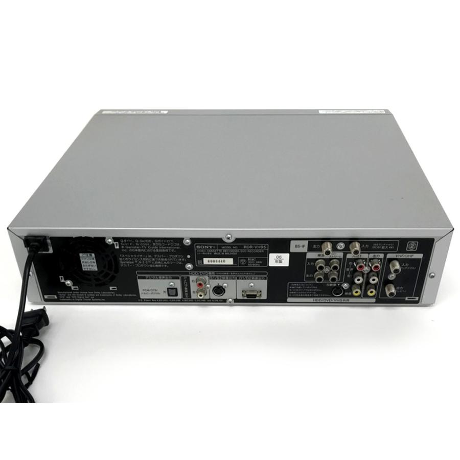 完全動作品 SONY RDR-VH95 HDD搭載VHSビデオ一体型DVDレコーダー 