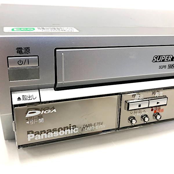 完全動作品 Panasonic ダビングOK DVDビデオレコーダー DMR-E75V リモコン付き｜a-fun｜05