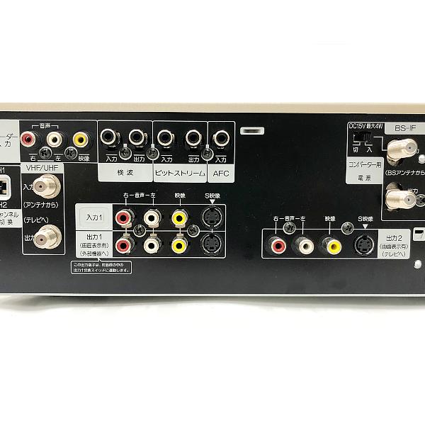 完全動作品 SONY DV/S-VHSダブルデッキ WV-DR7 リモコン・取説付き | SONY | 08