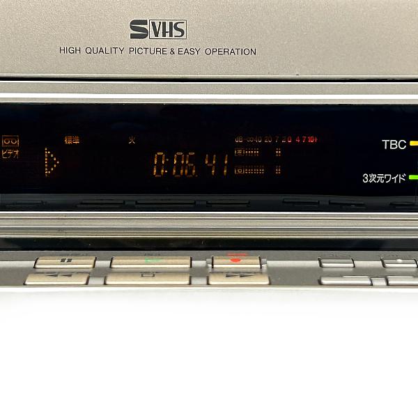 完全動作品 Panasonic S-VHS ビデオカセットレコーダー NV-SB800W リモコン | Panasonic | 05