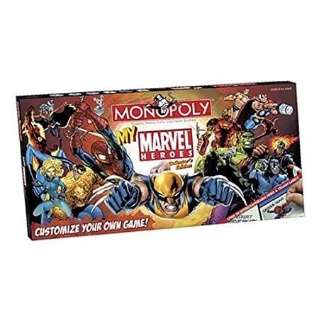 人気絶頂 特別価格My Marvel Monopoly好評販売中 Heroes ボードゲーム