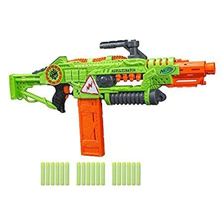 【 新品 】 特別価格Revoltinator Nerf Zombie Strike Toy Blaster with motorized Lights Sounds &a好評販売中 リズムマシン