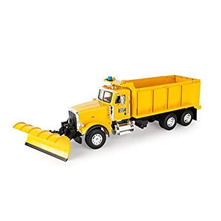 【超新作】 Peterbilt Scale 1:16 Farm Big 特別価格ERTL Snow Ki好評販売中 for Toy Box Dump with Truck Plow 自動車