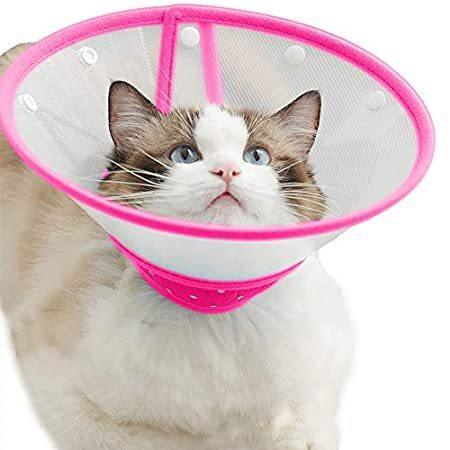 特別価格Cat Cone Dog Cone Collar Soft Dotted Recovery Collar After Surgery for Cats好評販売中 エリザベスカラー
