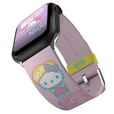 年末のプロモーション大特価！ 特別価格Hello Kitty スマートウォッチバンド – 公式ライセンス取得 すべてのサイズとシリーズに対応 Apple Watch(時計は含まれません) 好評販売中 スマートウォッチアクセサリー