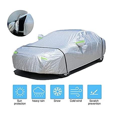 特別価格roadgive 3層車カバー 防水 全天候 屋内 屋外 雪 雨 埃 雹 保護 フルオート 車 防雪 防塵 傷防止 Uv保護 ジッパー付き 181イン好評販売中 B09j259clk A Gen Store 通販 Yahoo ショッピング