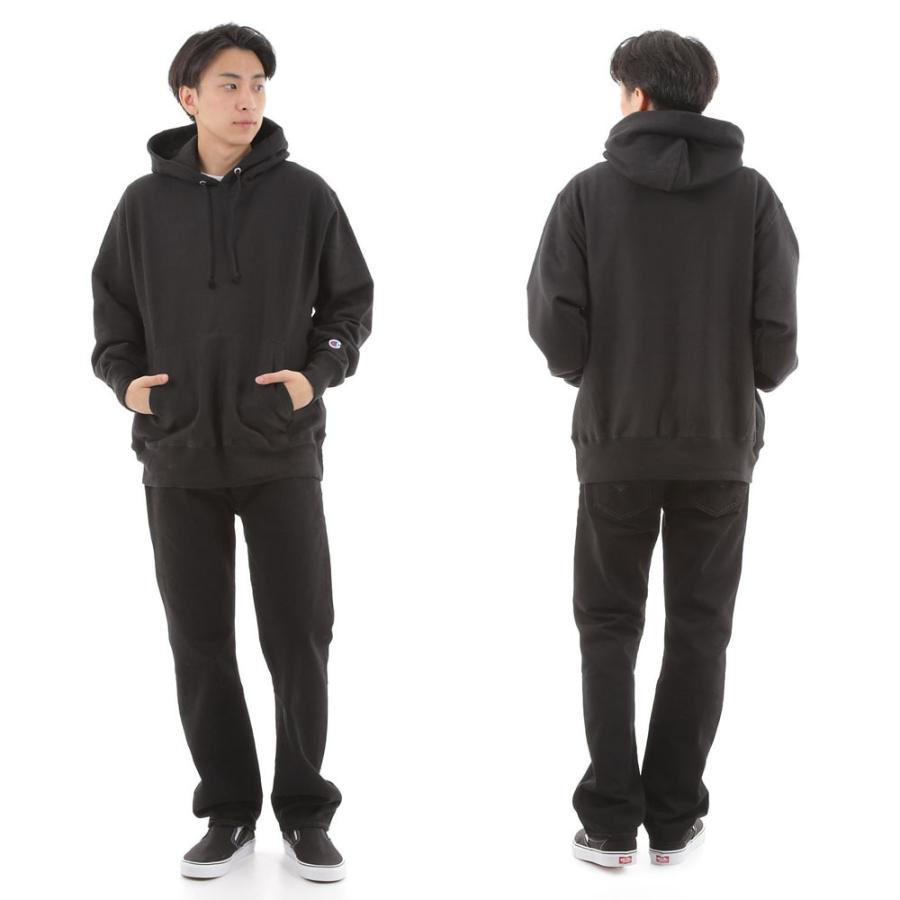 Champion チャンピオン リバースウィーブ プルオーバー パーカー S101 Reverse Weave 単色 青タグ Usa企画 Cha S101 Aグレード 通販 Yahoo ショッピング