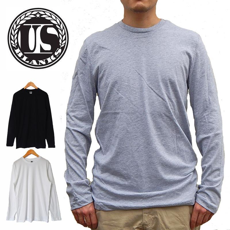 Us Blanks ロンt 長袖 Tシャツ メンズ コットン Usブランズ Made In Usa アメリカ製 Cotton Long Sleeve T Shirt Usb 90 A Grade 通販 Yahoo ショッピング