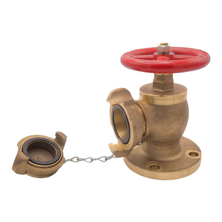 フランジ付 中島式バルブ ゲートバルブ BC 50×90° 5KF 50mm（2”）報商