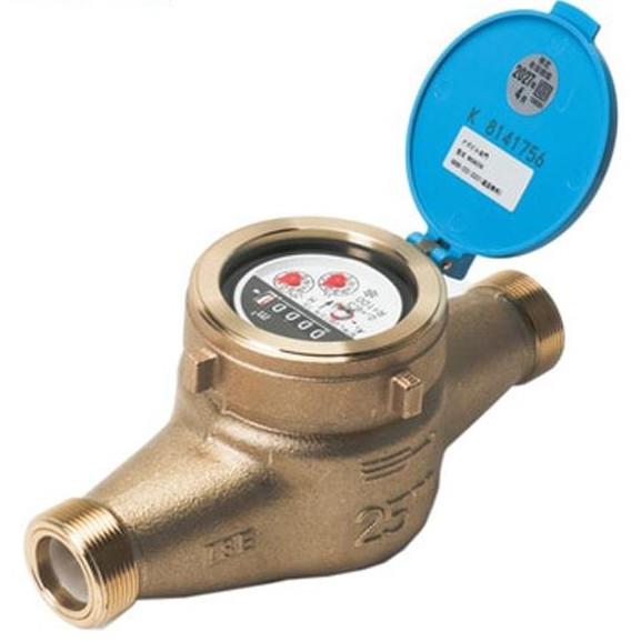金属製水量計 アズビル金門 NKDL-25 25mm 直読式水道メーター PK付